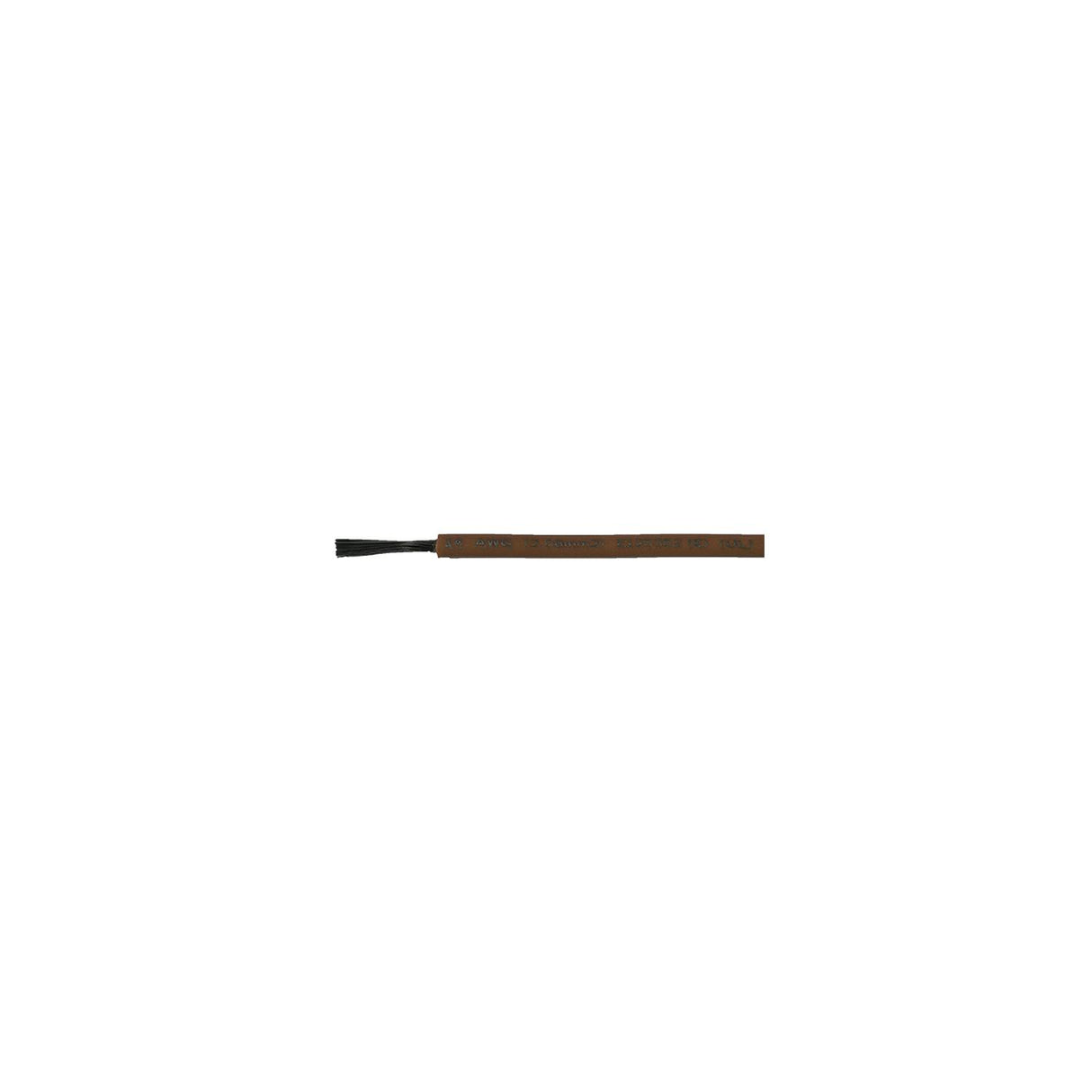 Cobra Wire A1014T06100FT Primary Tinned Copper Wire, 14 AWG, 100', Brown
