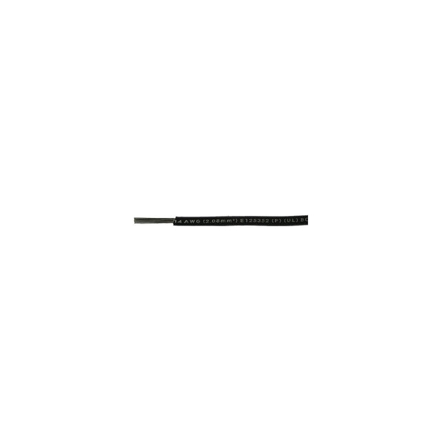 Cobra Wire A1014T07500FT Primary Tinned Copper Wire, 14 AWG, 500', Black