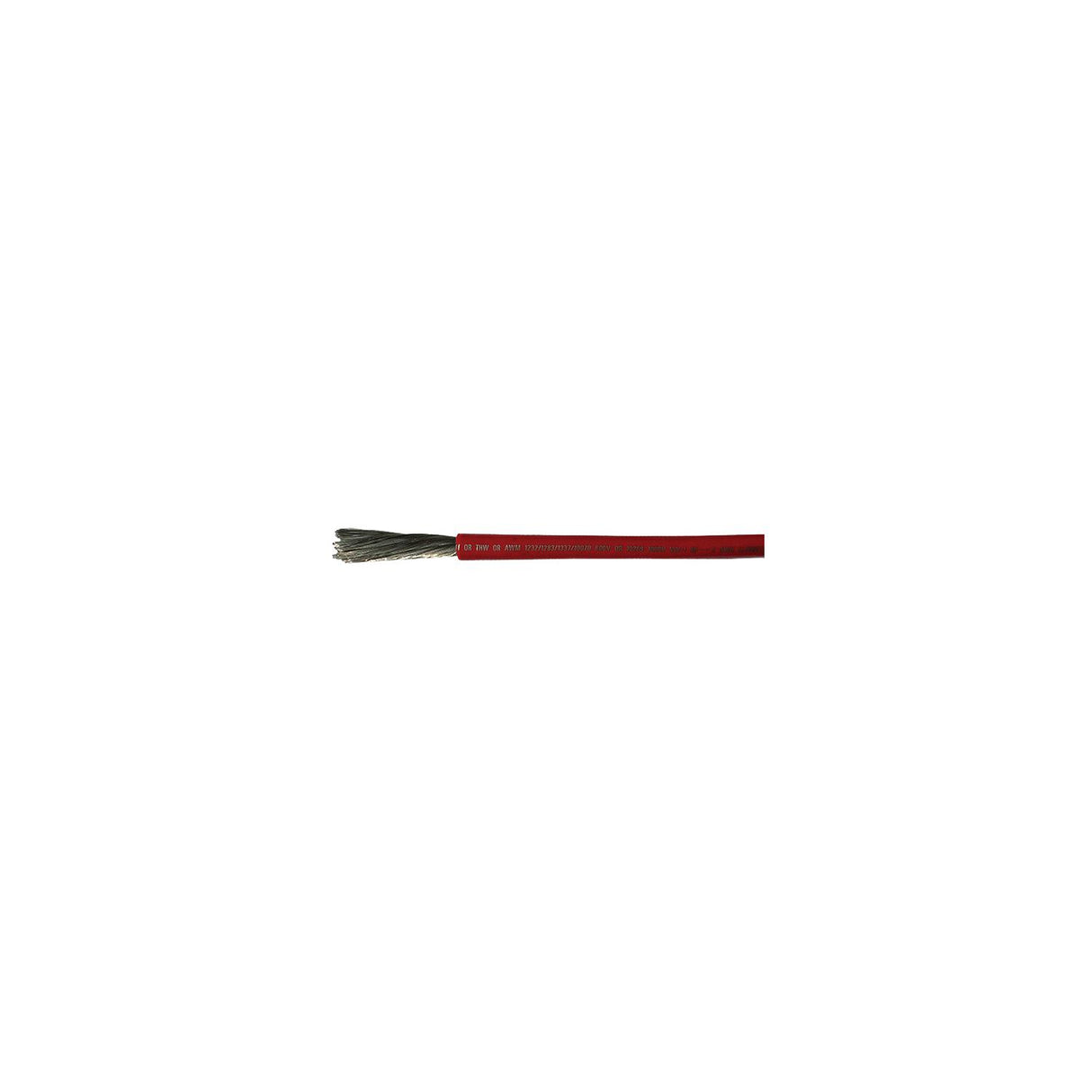 Cobra Wire A2002T01050FT Tinned Copper Battery Cable, 2 AWG, 50', Red