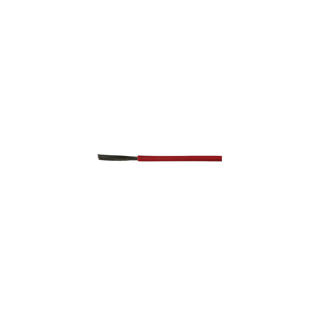 Cobra Wire A2006T01100FT Tinned Copper Battery Cable, 6 AWG, 100', Red