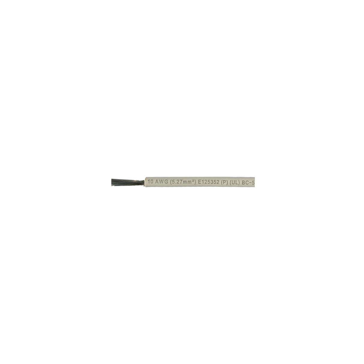 Cobra Wire A2010T05100FT Primary Tinned Copper Wire, 10 AWG, 100', White