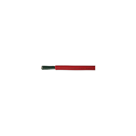 Cobra Wire A2002T01100FT Tinned Copper Battery Cable, 2 AWG, 100', Red
