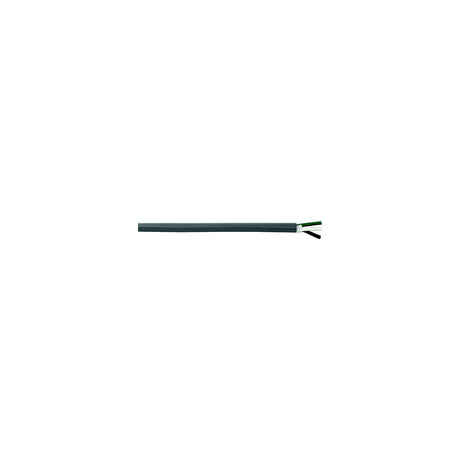 Cobra Wire B6W12T30100FT Tinned Copper Round Triplex Wire, 12/3, 100', White