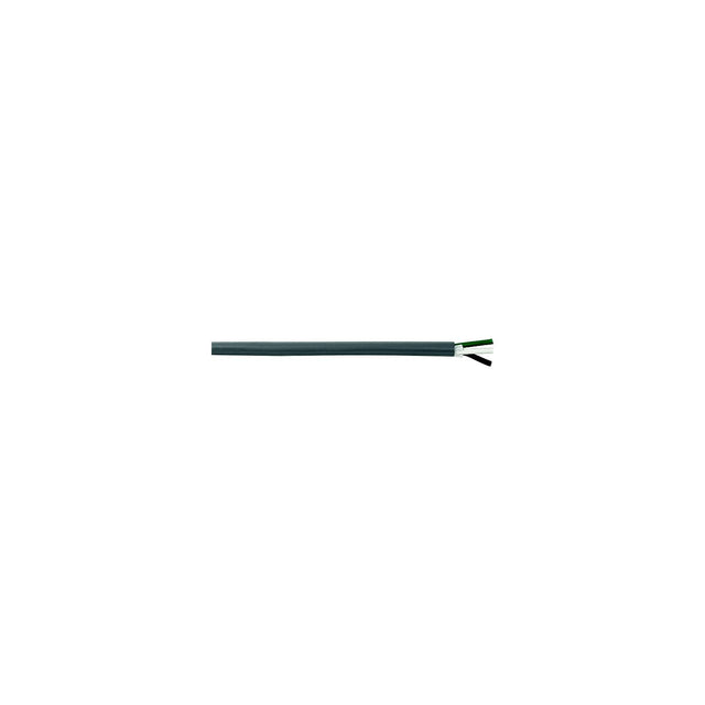 Cobra Wire B6W12T30100FT Tinned Copper Round Triplex Wire, 12/3, 100', White