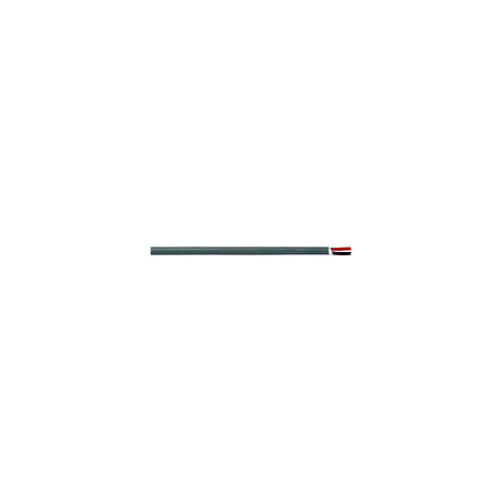 Cobra Wire B6G16T21100FT Tinned Copper Round Duplex Wire, 16/2, 100', Gray