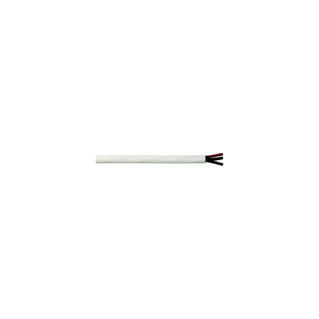 Cobra Wire B6W14T32250FT Tinned Copper Round Triplex Wire, 14/3, 250', White
