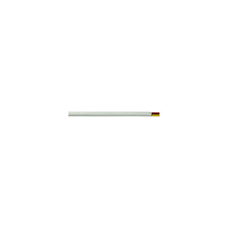 Cobra Wire B6W14T20100FT Tinned Copper Round Duplex Safety Wire, 14/2, 100', White