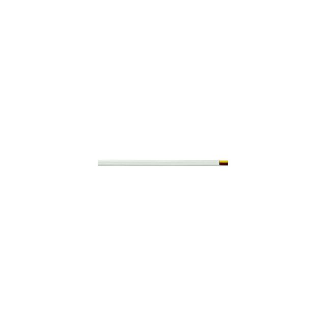 Cobra Wire B7W12T20250FT Tinned Copper Flat Duplex Safety Wire, 12/2, 250', White
