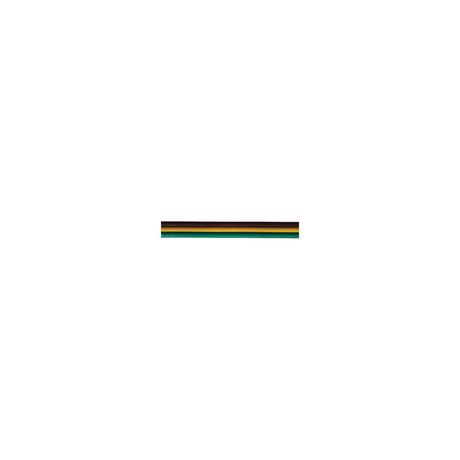 Cobra Wire B8014T21100FT Tinned Copper Bonded Ribbon Cable, 14 Gauge, 2-wire, 100', Black/Red