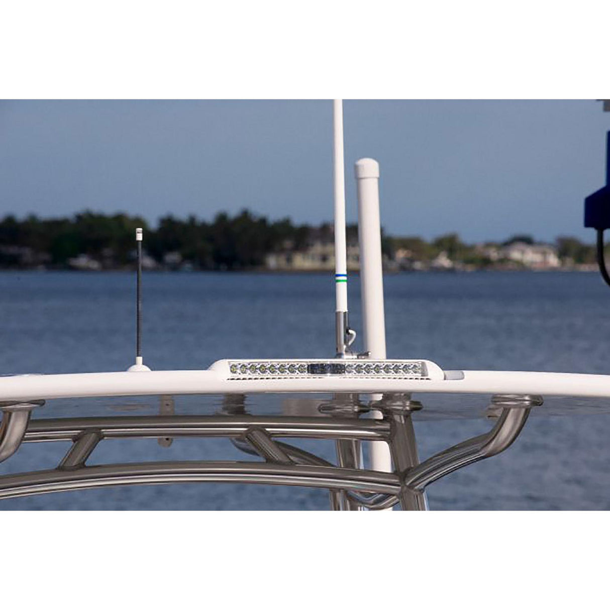 Lumitec 101693 Contour LED Fold-Down Anchor Light - White, 39" H, 10-30 V