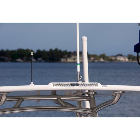 Lumitec 101693 Contour LED Fold-Down Anchor Light - White, 39" H, 10-30 V