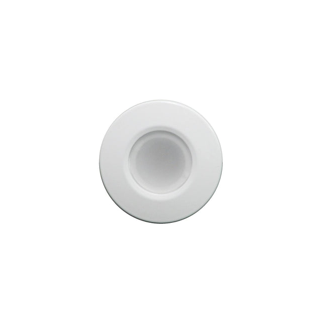 Lumitec Orbit Flush Mount Down Light, White Bezel, White Light