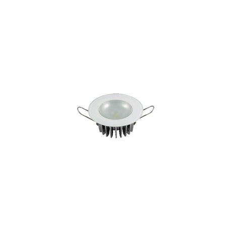 Lumitec 113193 Mirage Flush Mount Down Light w/Glass Bezel & White LEDs