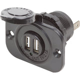 Seachoice Dual USB Charger, 12V, Accessory Socket Boat