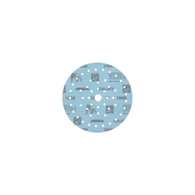 Mirka FY6MF040 Galaxy Dust Free Multi-Fit Grip Discs, 6", Grade 40, 50/pk
