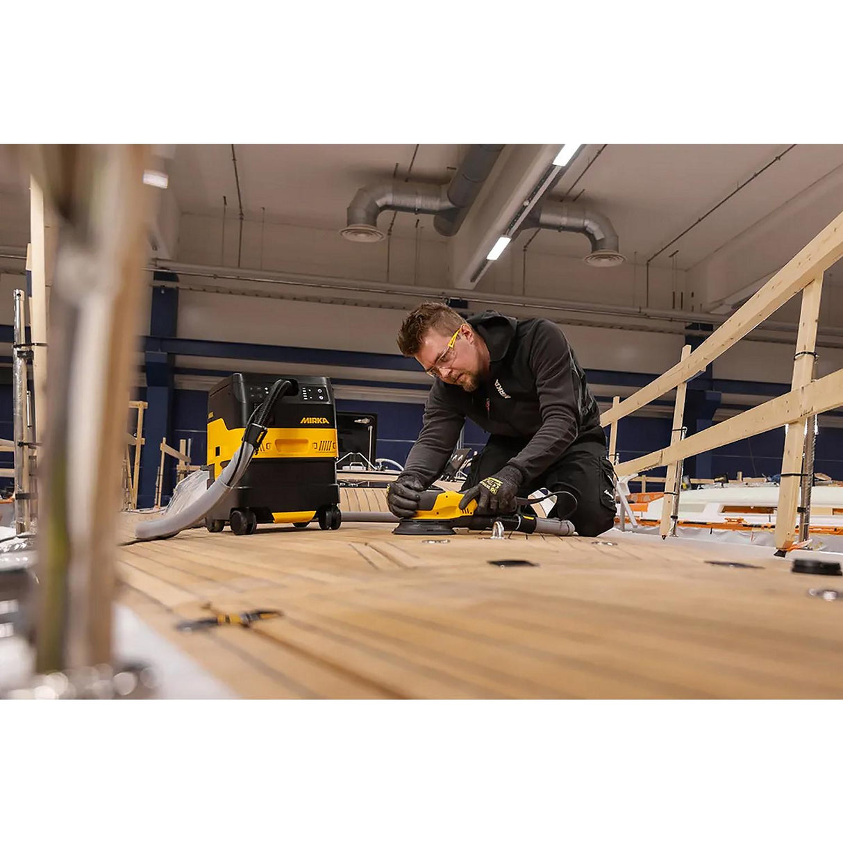 Mirka MRS6001100US DEROS RS 600XCV 6" Rotary Sander, Carboard box, 100-120 VAC