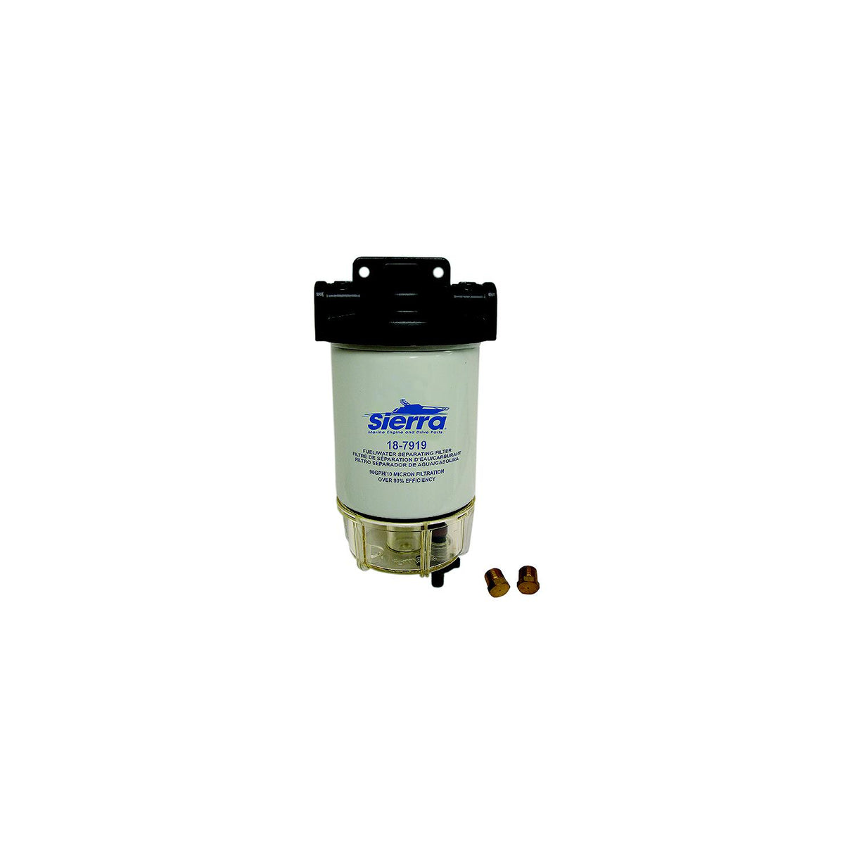 Sierra 79914 Fuel/Water Separator Kit W/Collection Bowl
