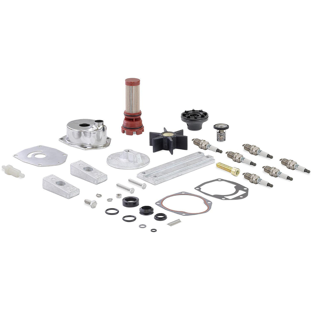Sierra 9253 Outboard Maintenance Kit Mercury - Mercury V6, Optimax, 3.0L, 2-Stroke O/B's, Fits with S/N's 1B227000 and up (non-pro models)