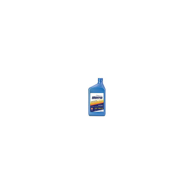 Sierra 9421CAT2 4-Stroke Synthetic Blend Catalyst Outboard Engine Oil, 10W30, Qt.