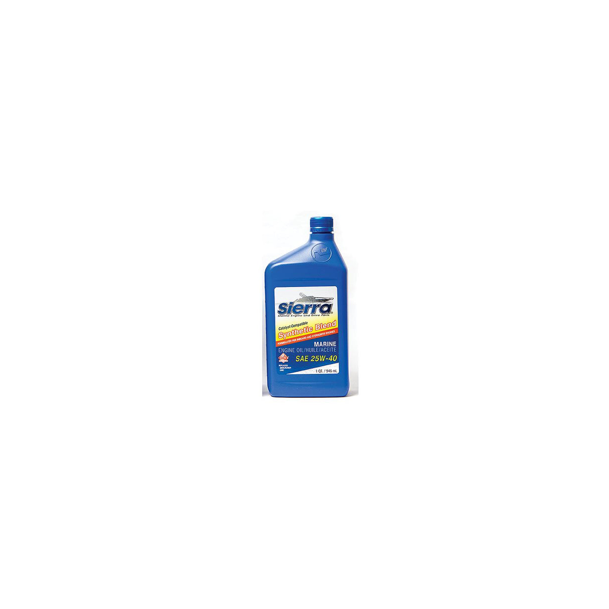 Sierra 9440CAT7 Synthetic Blend 4-Cycle Inboard-Sterndrive Engine Oil, 25W40 FCW, 55 Gal. Drum