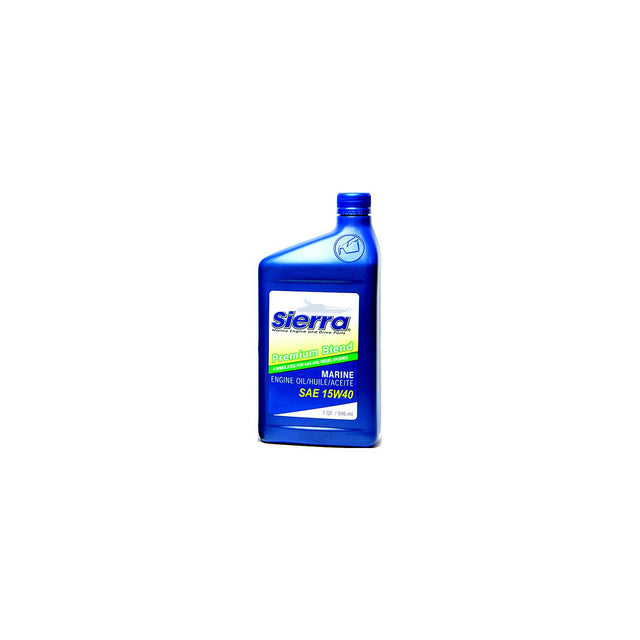 Sierra 95542 Premium Blend Heavy Duty Engine Oil 15W-40, Qt., 12/case