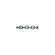 Grade 30 Proof Coil Hot Dip Galvanized Chain, 3/16" x 250' Pail