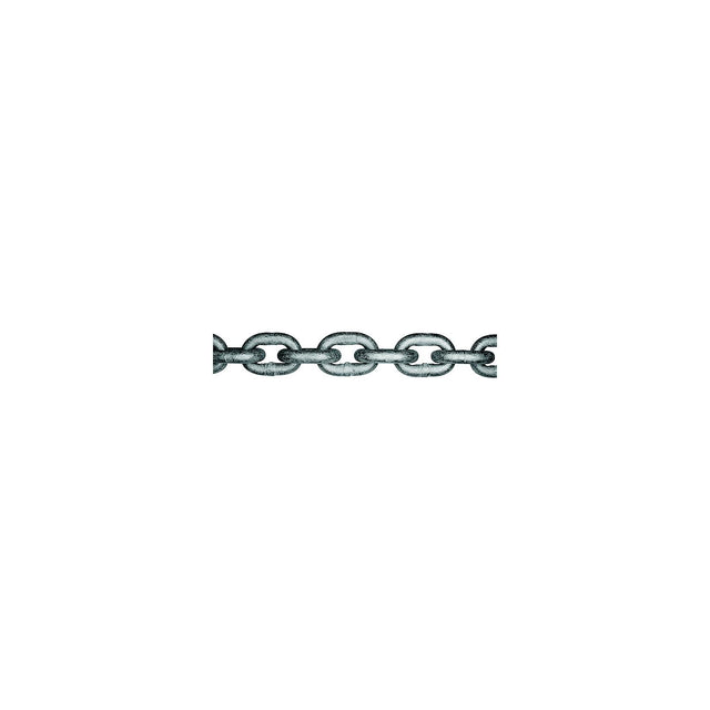 Grade 30 Proof Coil Hot Dip Galvanized Chain, 3/16" x 250' Pail