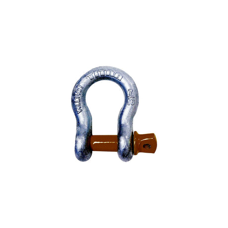 Hot Galvanized Bow Shackle, 1-1/4"