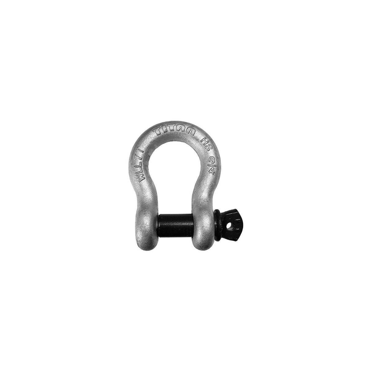High Strength Galvanized Shackle, 7/16"