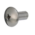 Seachoice 18-8 Stainless Steel Phillips Barrel Nuts w/ Truss Head, 10-24 X 1/2 In., Pack of 25