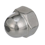 Seachoice 18-8 Stainless Steel Acorn Cap Nuts, 10-32 Size, Pack of 100