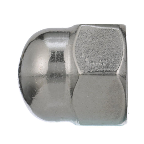 Seachoice 18-8 Stainless Steel Acorn Cap Nuts, 1/2-13 Size, Pack of 10