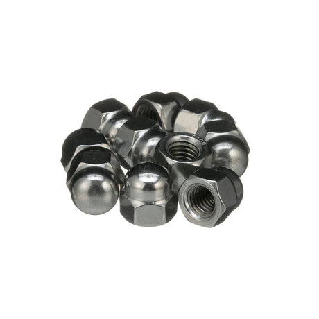 Seachoice 18-8 Stainless Steel Acorn Cap Nuts, 1/2-13 Size, Pack of 10