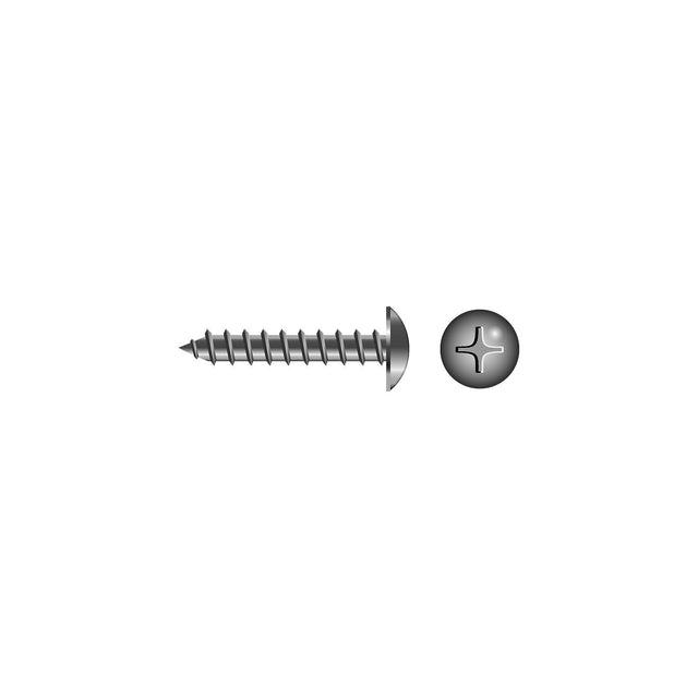 Phillips Tapping Screw - Truss Head
#8 x 3/4"