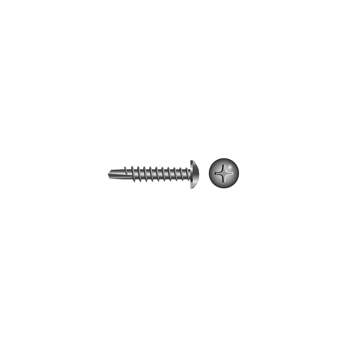 Phillips Self Drilling Screw - Pan Head
#10 x 3/4"