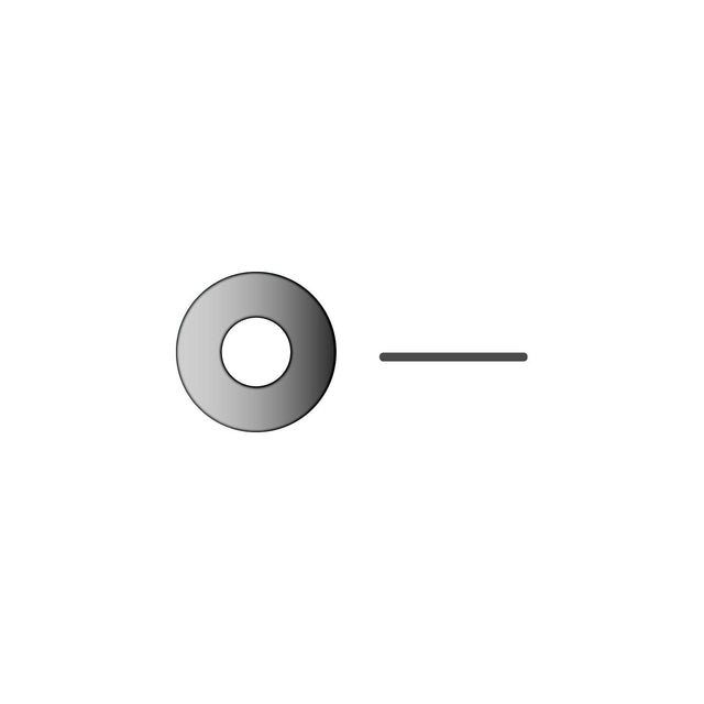 Flat Washer, 5/8", .078" Thick, OD 1-1/2"