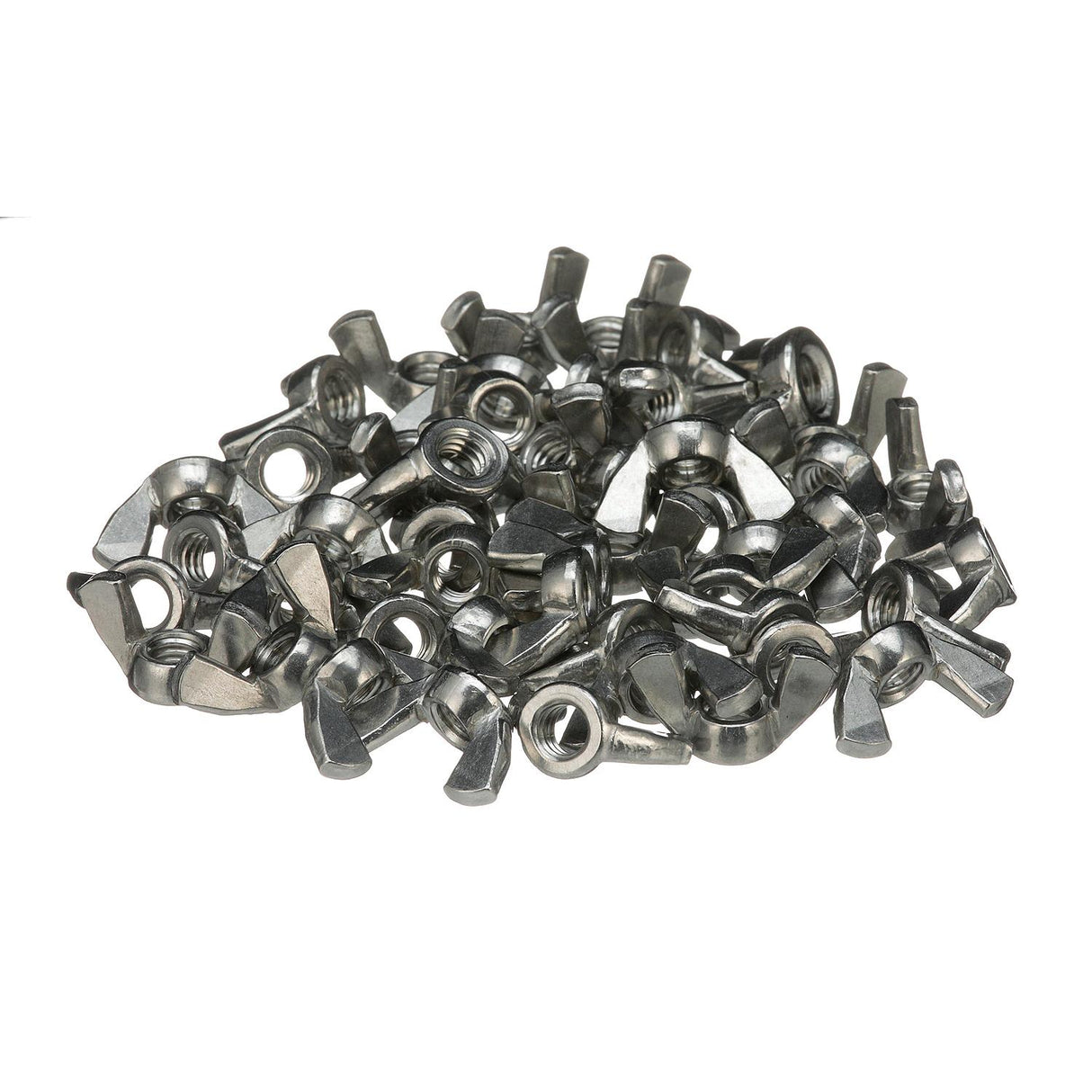 Seachoice 18-8 Stainless Steel Wing Nuts, 5/16-18 Size, Pack of 50