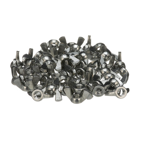 Seachoice 18-8 Stainless Steel Wing Nuts, 3/8-16 Size, Pack of 50