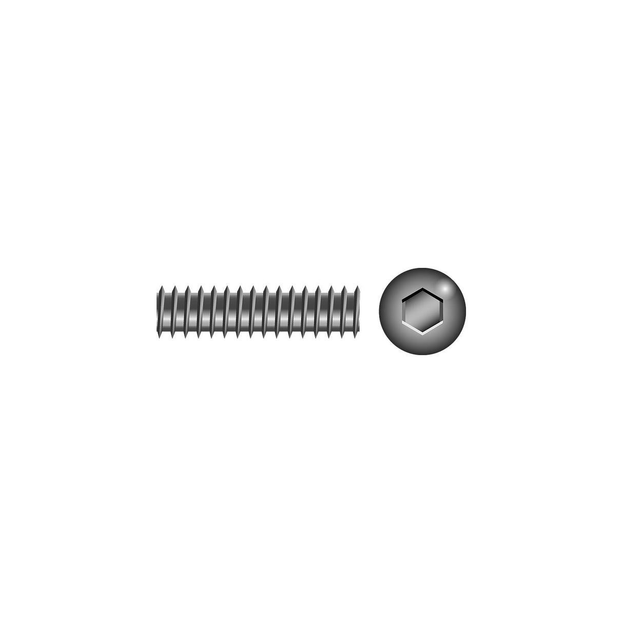 Socket Set Screw
1/4"-20 x 1/4"