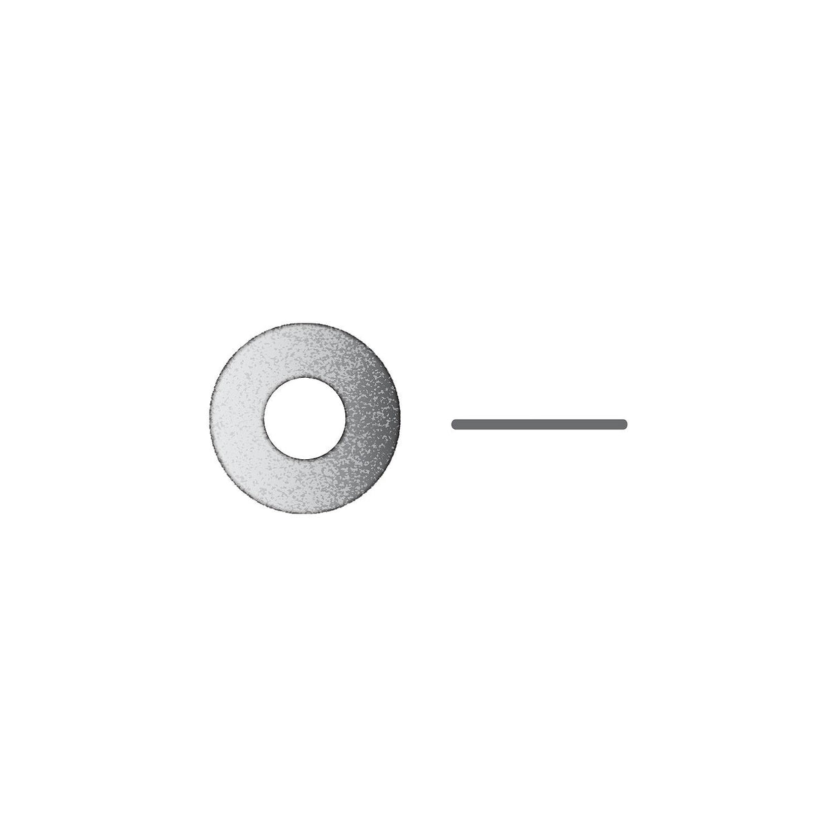 Flat Washer, 3/8", .062" Thick, OD 1"