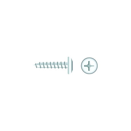 Seachoice 01761 Chrome Plated SS Phillips Tapping Screw - Pan Head, #8 x 1/2"