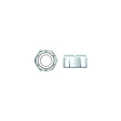 Seachoice 01781 Nylon Insert Chrome Plated SS Locknut, 8-32