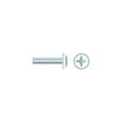 Seachoice 01814 Chrome Plated SS Phillips Machine Screws - Pan Head, 1/4-20 x 2"