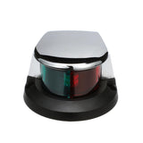 Seachoice LED Bow Light, Marine Navigation, Chrome Bi-Color, 4 In.