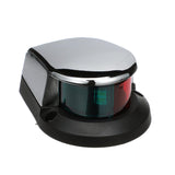 Seachoice LED Bow Light, Marine Navigation, Chrome Bi-Color, 4 In.