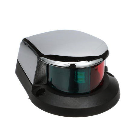 Seachoice LED Bow Light, Marine Navigation, Chrome Bi-Color, 4 In.