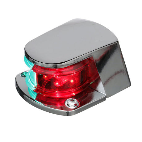 Seachoice LED Bow Light, Marine Navigation, Chrome Bi-Color, 1-Mile Visibility for Sail or Powerboats Under 39 Feet