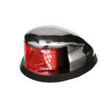 Seachoice LED Bow Light, Marine Navigation, Chrome Bi-Color, 2-Mile Visibility for Sail or Powerboats Under 66 Feet