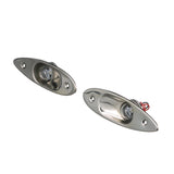 Seachoice 02151 Stainless Steel LED Side Light, Boat Navigation, 1 Red Light, 1 Green Light