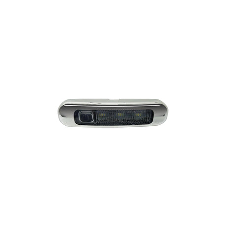 Seachoice LED Surface Mount Area Light with On/Off Switch, 316 Stainless Steel, White Light, 220 Lumens